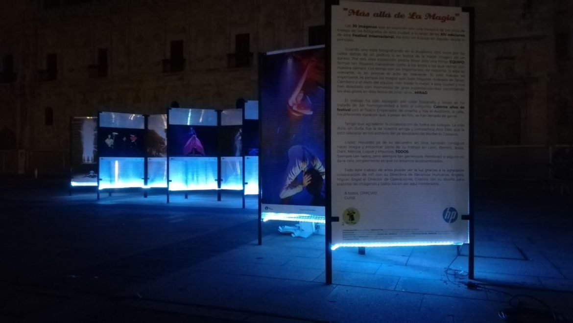 Colaboración de HP con la exposición sobre el Festival de Magia de León