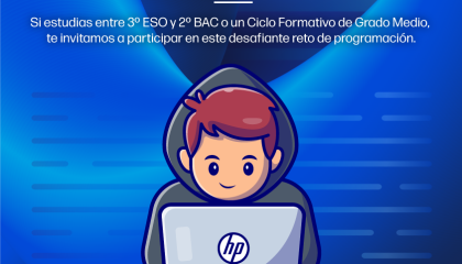 Cartel promocional de las CodeWars León 2026 con información sobre requisitos de participación.