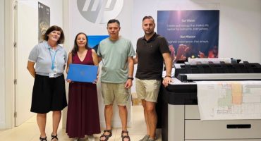 Visita de Neuroping Miembros de Neuroping en la oficina de HP SCDS