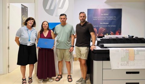 Visita de Neuroping Miembros de Neuroping en la oficina de HP SCDS